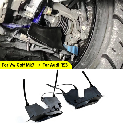 Audisport运动部奥迪A3S3 RS3大众MQB车型刹车散热导风板进口原厂