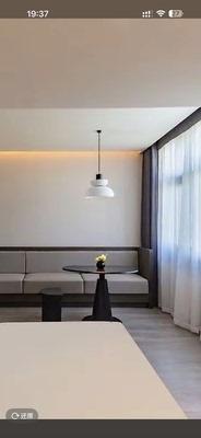 亚朵酒店4.0专用轻奢现代空间设计聚光吊灯2700k家装客厅餐厅
