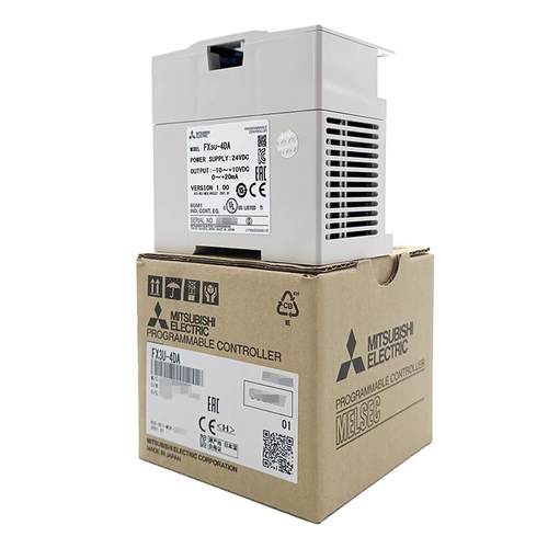 原装全新三菱模块FX3U-4AD DA 2HC 16CCL-M 1PG 64CCL 4LC PSU-5V