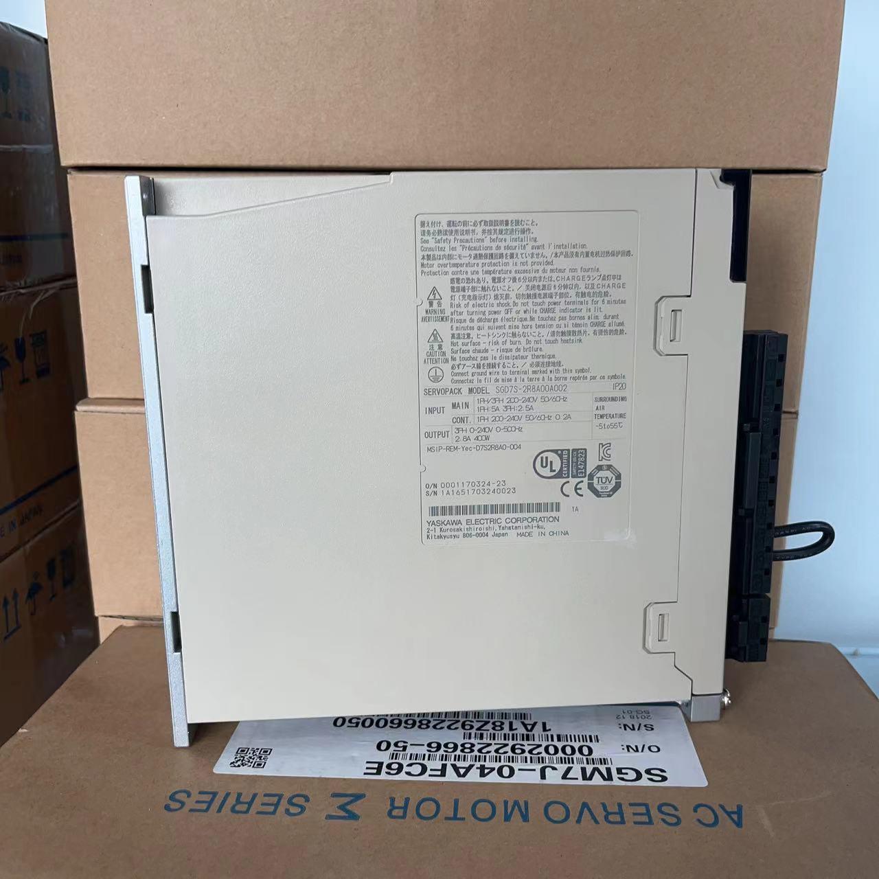 安川X系伺服电机驱动器SGMXJ-04/08AUA6E/SC2 SGDXS-2R8/5R5A00A