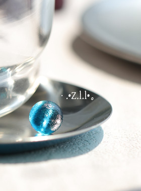 仿拒马河古法水蚀琉璃diy散珠