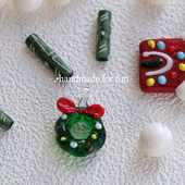 西亚进口琉璃diy原材料尼泊尔牛骨散珠项链国产灯工吊坠编绳配件