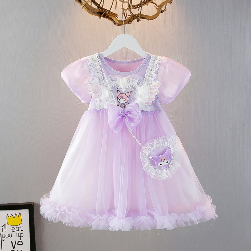 女童连衣裙夏季库洛米公主裙赠包