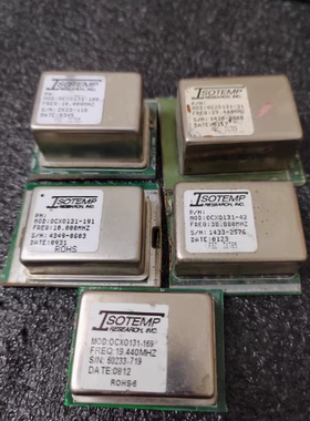 OCXO-S36   OX2434J-LV-10 OCXO131-169 OCXO131-42 131-31拆机