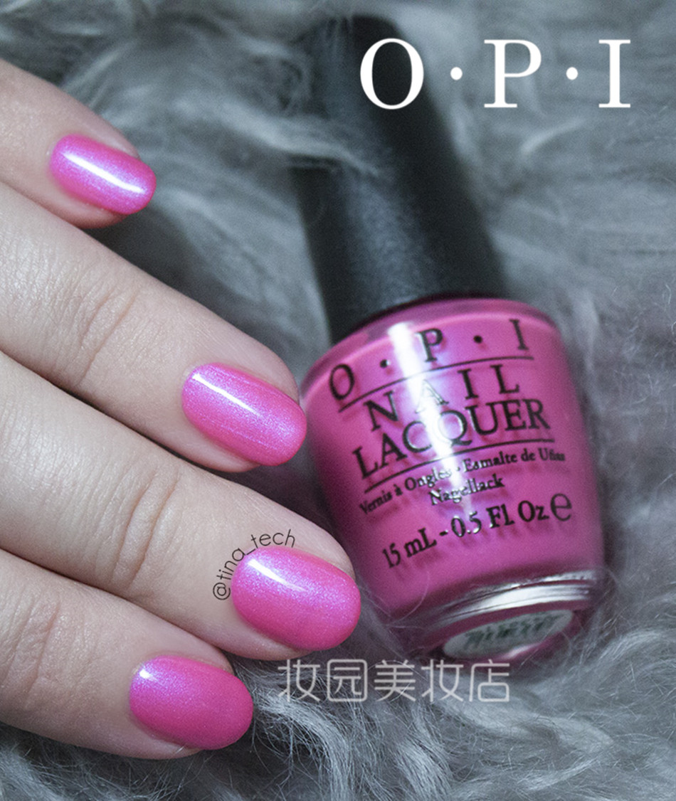 原装 opi 经典色 牛仔蓝 珊瑚礁 珠光紫 粉色 集合 显白 n36