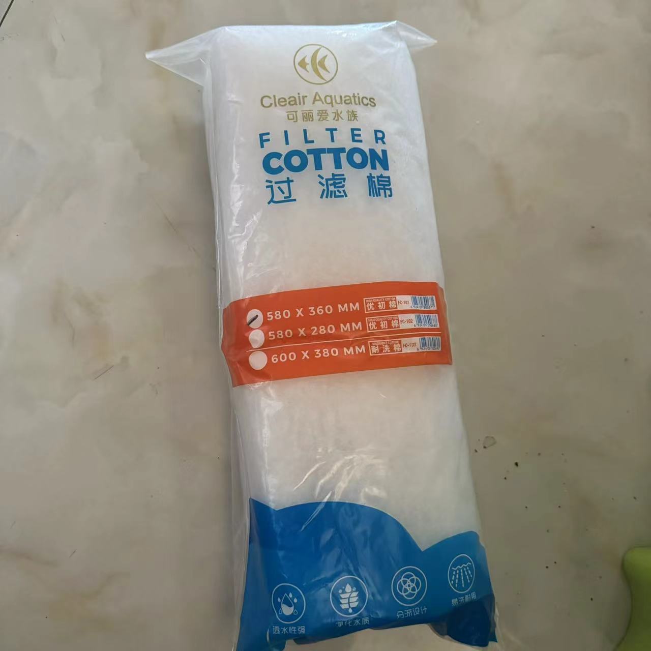 Cleair可丽爱水族箱鱼缸过滤棉