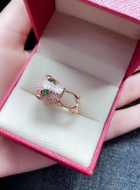 银镀18K金空托时尚女款戒指