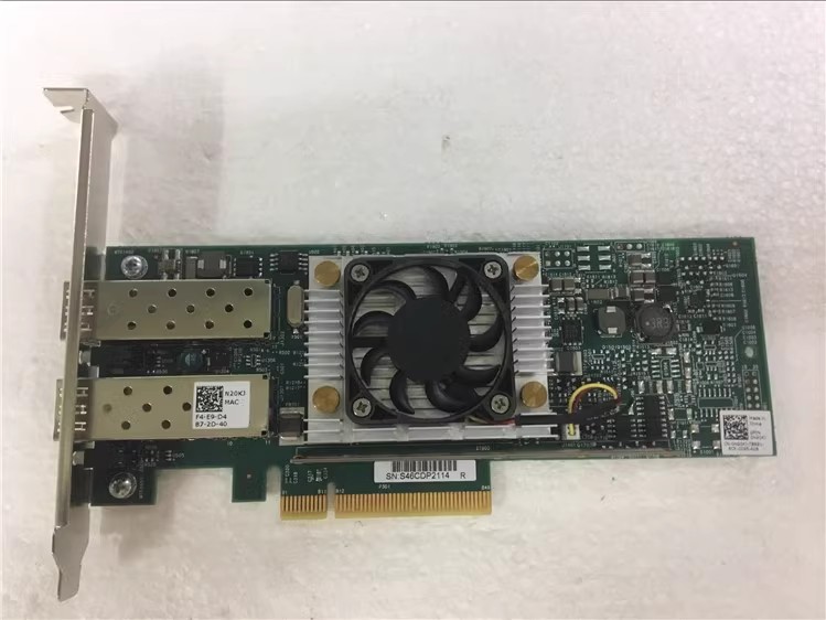 原装Dell/戴尔BCM57810S 0Y40PH万兆双光口网卡10G R730 N20KJ - 实物图
