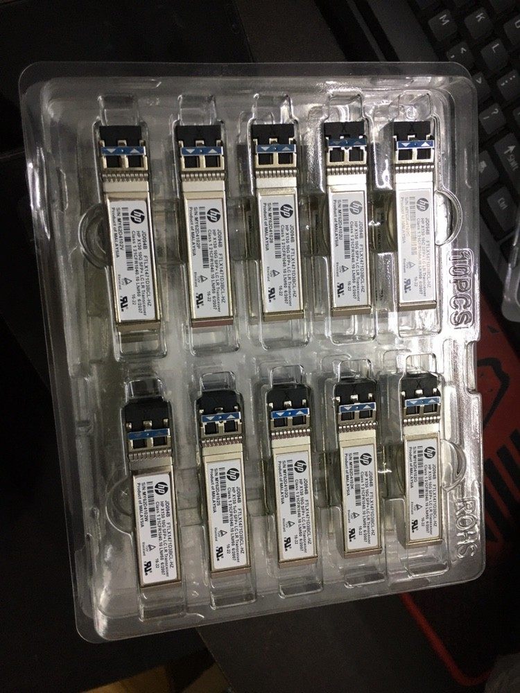 hp jd094b hp x130 10g sfp  lc lr 10km 1310nm 万兆单模光模块