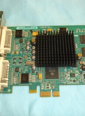 Matrox迈创 G550 PCIe 2屏显卡G55-MDDE32F 双屏PCIe x1 多拼接卡