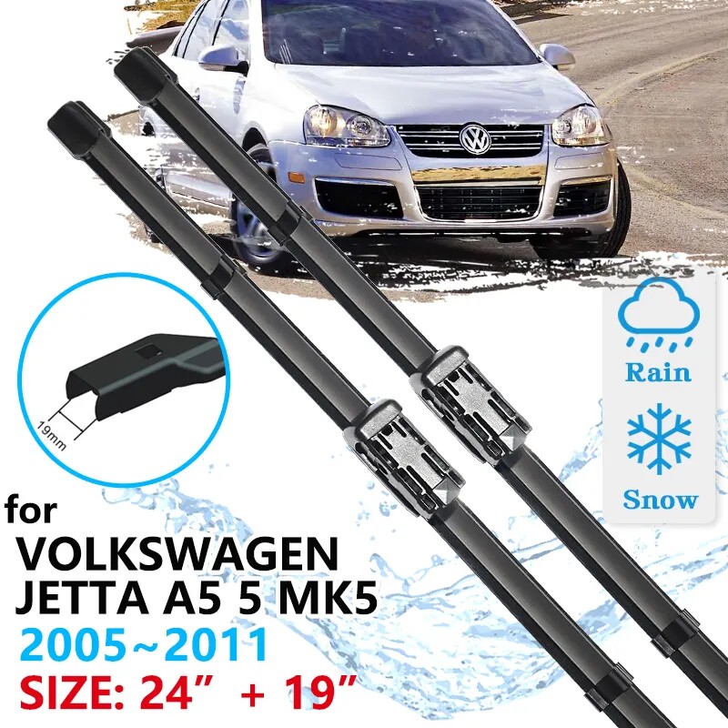 适用于大众VW Jetta 6 Mk6 A6 A5 A7汽车无骨雨刮器右肽右舵雨刷