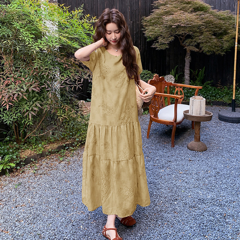 2025夏装现货主推三色连衣裙C98P155K228,女装连衣裙,2C103