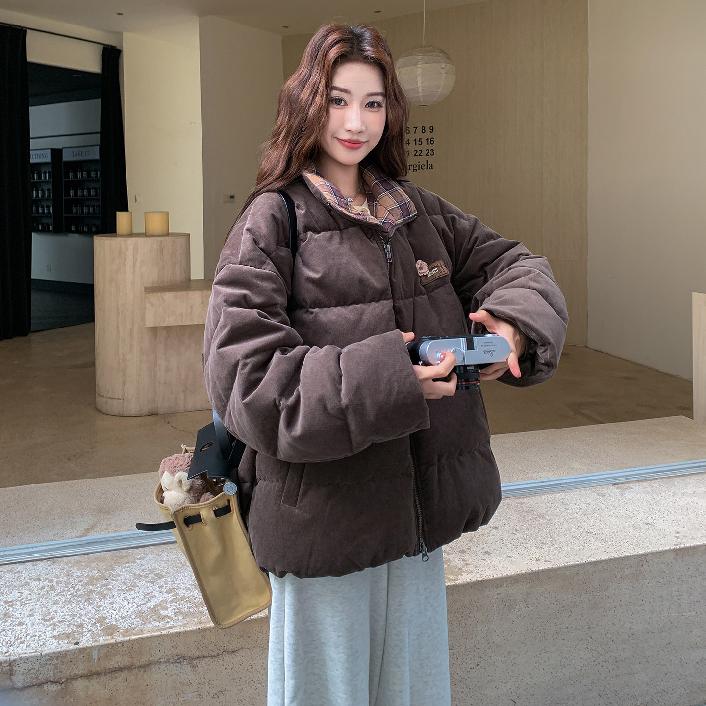 2025冬装新品大货已出羽绒服50绒C269P265K398,女装棉衣/棉服,2C103