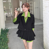 2026秋装新品假两件外套C178P185K268，女装套装/套裙，2C103