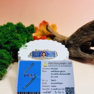 本 特殊理事版 萨玛空 龙婆瑞2558小模随心而富手链 泰国佛牌正品