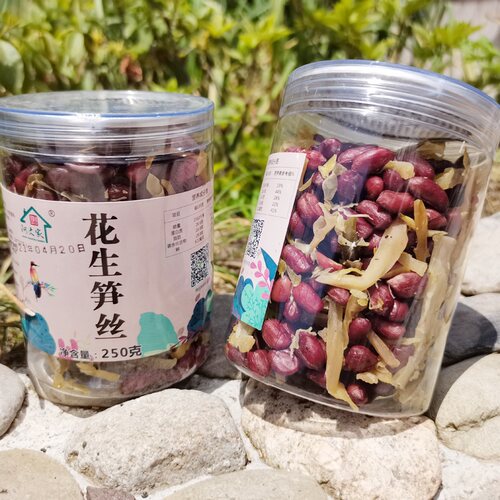花生笋丝阿文家天目山笋干笋丝