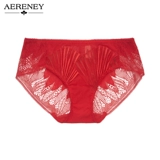 Сексуальные трусы, кружевные хлопковые штаны, французский стиль, с вышивкой