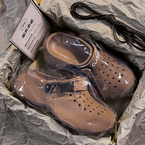 3D打印洞洞鞋男款2026新款夏季