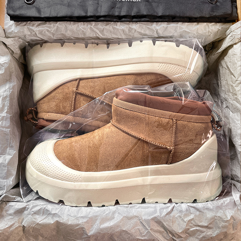 王一博同款雪地靴男款冬季保暖