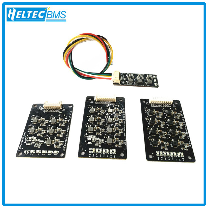 主动均衡器能量转移板2-17串电感/电容换能1.2A-5A 大电流均衡模