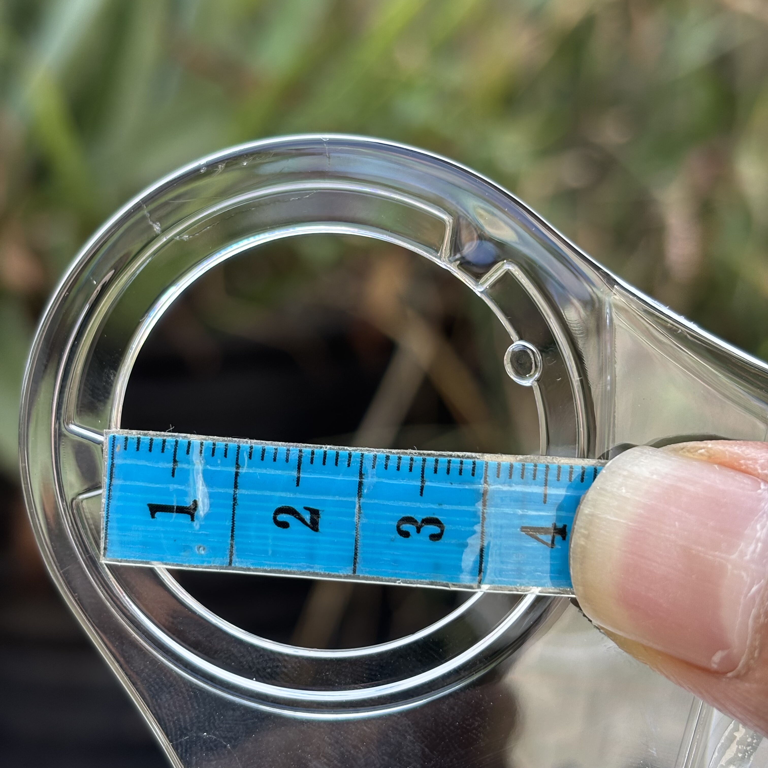 头盔镜片andes孔径3.4厘米 helmo safebet 3.6大卡扣强化防刮镜片