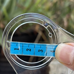 头盔镜片andes孔径3.4厘米 helmo safebet 3.6大卡扣强化防刮镜片