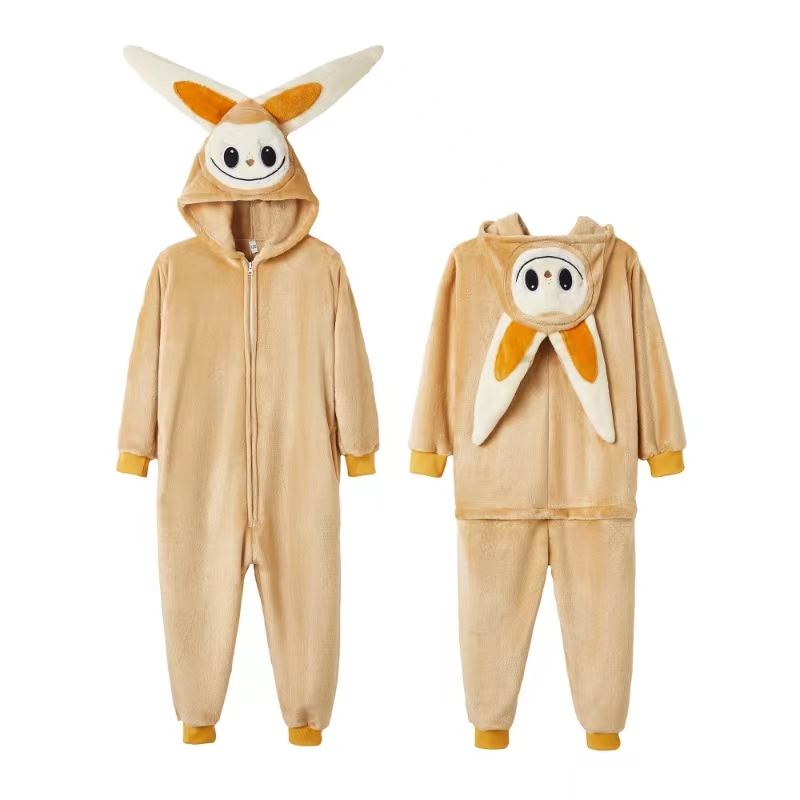 拉布布儿童衣服睡衣派对人偶服秋