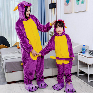 驯龙高手衣服儿童动画片服装男童cos服派对睡衣亲子恐龙演出服女5