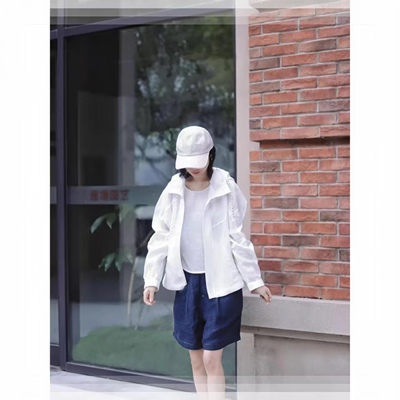 汉麻防晒帽衫多功能衣户外衣
