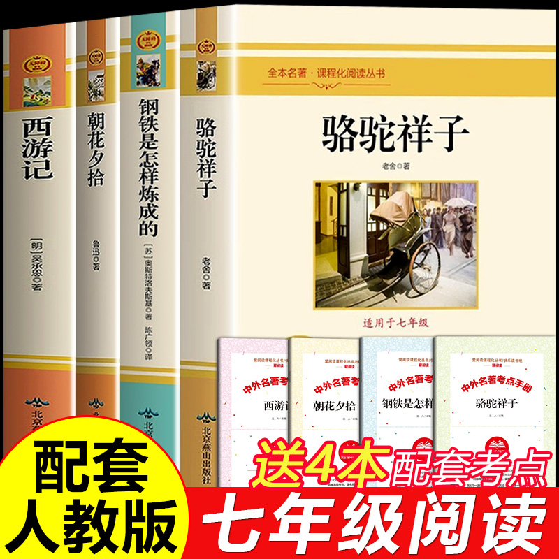 骆驼祥子钢铁是怎样炼成的七年级