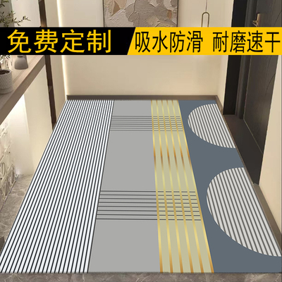 入户门地垫防滑脚垫硅藻泥家用