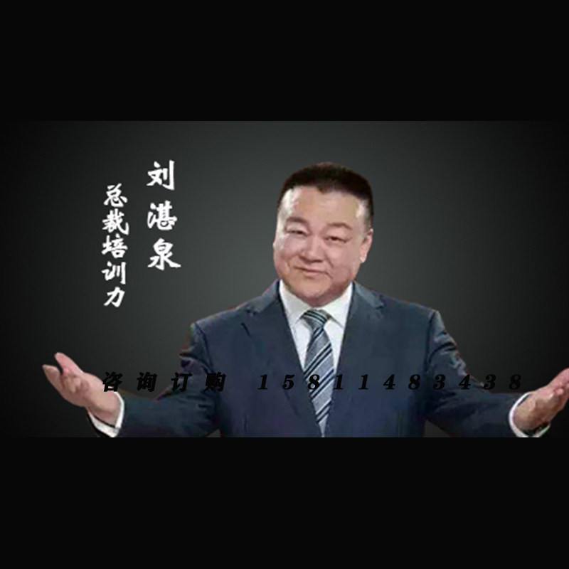 正版包票 刘湛泉 总裁培训力 视频课程非DVD4.5