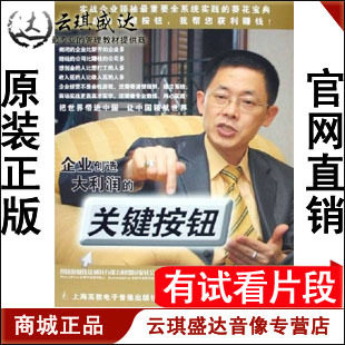 正版开票 林伟贤 企业创造大利润的关键按钮 10VCD - 封面