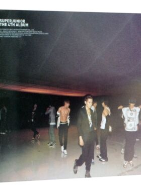 正版现货SUPER JUNIOR THE 4TH ALBUM 美人啊 CD