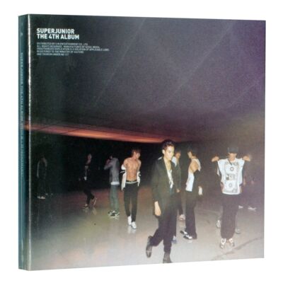 正版现货SUPER JUNIOR THE 4TH ALBUM 美人啊 CD