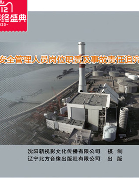 正版 安全管理人员岗位职责及事故责任追究 2DVD 安全月光盘