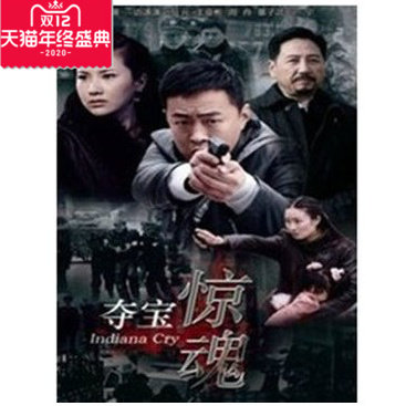 正版影视dvd 夺宝惊魂 宁宁边潇潇周舟 电视剧经济版4DVD光盘