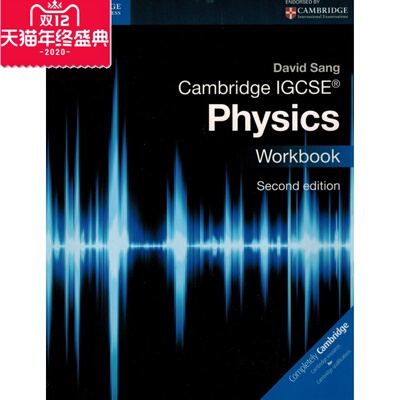 正版知豆剑桥大学出版社Cambridge IGCSE Physics Workbook 进口