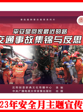 正版平安是回家最近的路交通事故集锦与反思2DVD/U盘版视频2023年安全生产月警示教育片企业员工安全培训光盘碟片