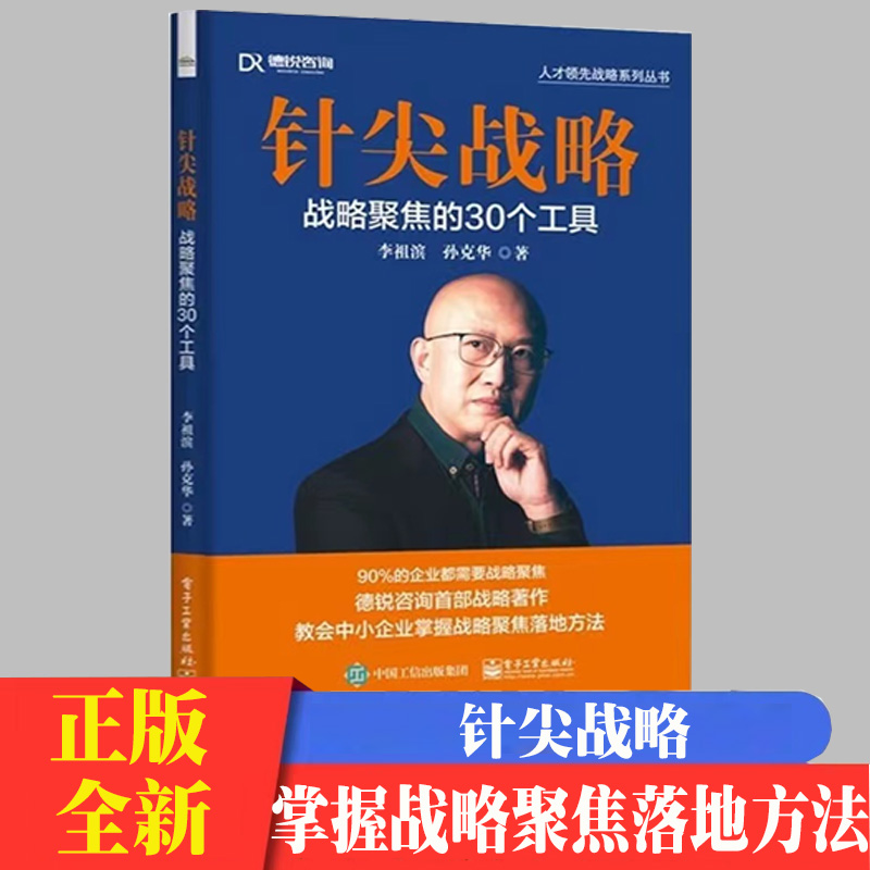 针尖战略 战略聚焦的30个工具 李祖滨,孙克华 电子工业出版社