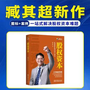解决股权资本难题 案例一站式 企业融资工具包图解 股权资本书臧其超著