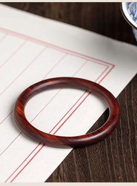 檀木手镯非洲小叶紫檀木女士款饰