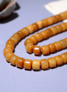 藏式天然西藏牦牛骨手串骨头灵骨