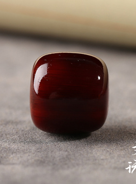 藏式三通佛头黄金甲老型复古佛珠