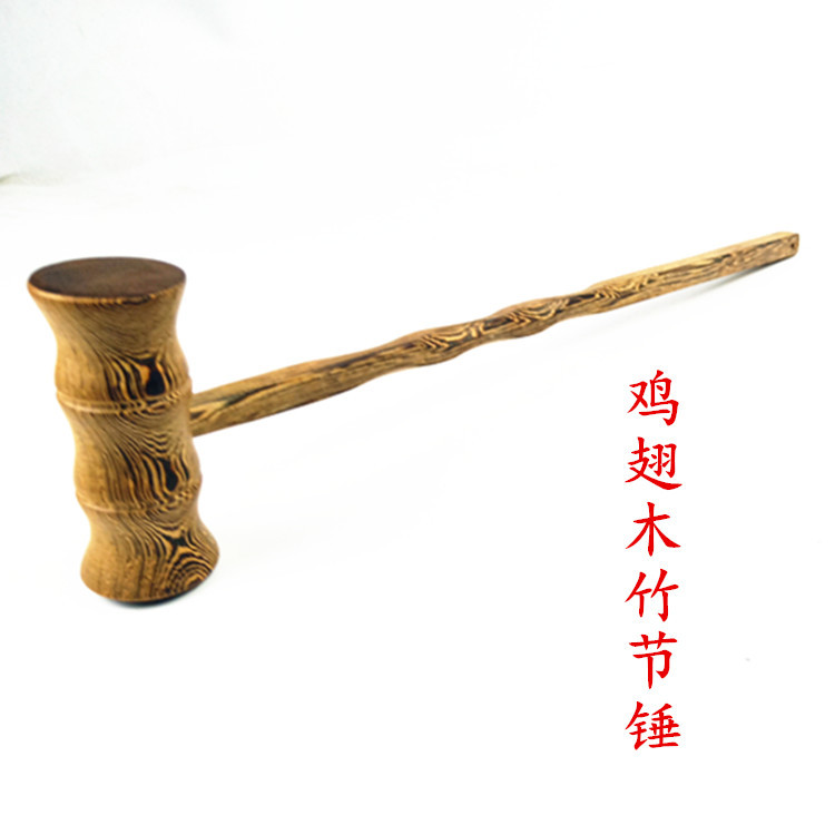 鸡翅木按摩捶实木健身捶木质按摩敲背器 锤子 商标厂家直销量