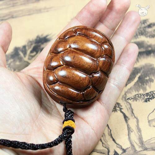 手工精雕老挝黄花梨红木手把件木