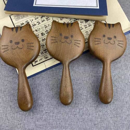 龙凤檀高颜值猫咪钉钉梳家用头皮