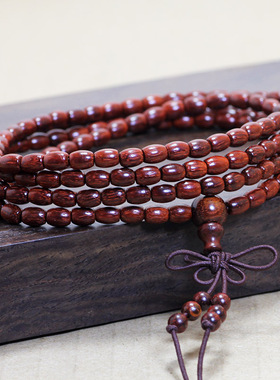 厂家直供小叶紫檀佛珠手链3-5mm