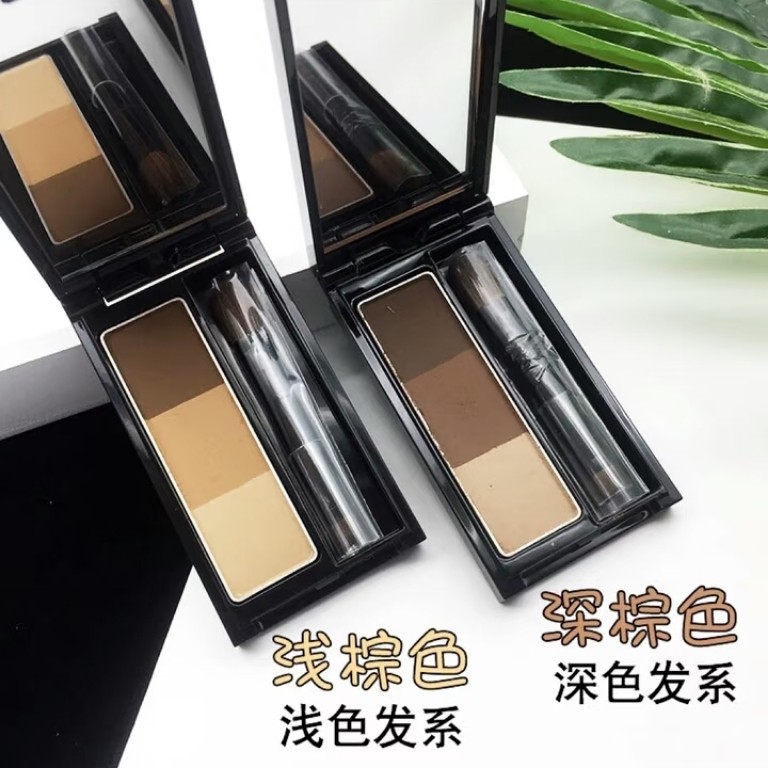 【保税仓】KATE/凯朵三色眉粉2.2g自然立体染眉粉持久防水防汗