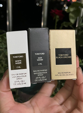 Tom Ford/汤姆福特乌木沉香白麝香香水试管小样2ml